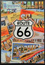 Route 66 Map Main Street of America Multi View Postcard Unposted  picture