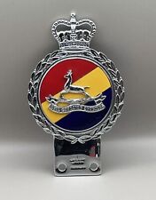 VINTAGE J.R. GAUNT ROYAL CANADIAN DRAGOONS CAR AUTO BADGE NEW picture