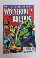 True Believers Wolverine vs. Hulk Hulk #181 Reprint High Grade picture