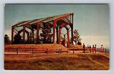 Rancho Palos Verdes CA-California, Wayfarers' Chapel, Antique Vintage Postcard picture