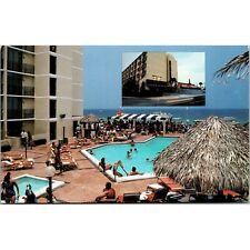 Vintage Howard Johnson's Lauderdale-by-the-Sea Postcard - Retro Hotel & Restaura picture