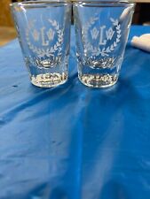  W. L. Weller Bourbon Whiskey Shot Glass set of 2 picture