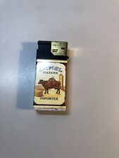 Vintage Camel and Cow Lighter Genuine Or Imposter Double Sided Promo Cigarettes picture