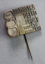 Distintivo mostra dello sport Milano 1935 ventennio fascista Italy picture