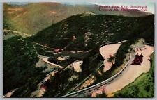 Antique Postcard - Double Bow Knot Blvd - Lookout Mt - Hollywood California picture