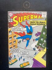 DC Comic  Superman # 150 1962 When The World Forgot Superman picture