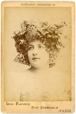 Lise Fleuron, vintage actress silver print.Lise Fleuron, pseudonym of Marguer picture