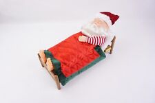 For Parts - Animated Snoring Sleeping Santa Broken* Battery Powered picture