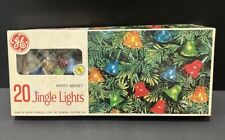 GE Merry Midget Jingle Multicolor Lights Vintage Original Box Tested Works picture