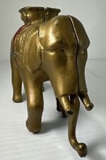 Vintage AC Williams Cast Iron Elephant Coin Bank picture