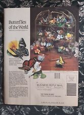 1987 print ad-Franklin Mint-Butterflies of the World-Brian Hargreaves-Order Form picture
