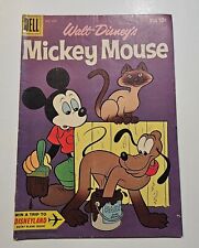 Walt Disney's Mickey Mouse #74 Dell Comics Silver Age cartoon VG picture