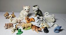 Lot of Vintage Animals Figurines Ceramic Porcelain Miniatures Bone China, Wade  picture