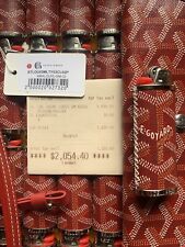 Authentic SELLERS  - Goyard , Rare Lighter Case / Red Full Size picture