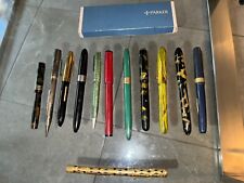 Waterman IDEAL 0552 Senior Gold Overlay Filigree Basket Pen-PLUS OTHERS-14k Tips picture
