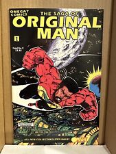 The Saga of Original Man #1 Collector’s Item Issue Omega 7 VF+/NM HTF INDIE 🔥 picture
