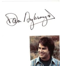 Dan Aykroyd signed card picture