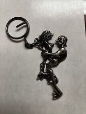 Vintage Keychain Man & Woman Moveable Sex Position Adult Naughty Risque Humor picture