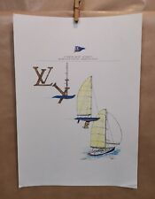 Louis Vuitton Cup Poster Original  picture
