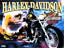 SEGA Harley Davidson Pinball Machine Translite - Awesome ARTWORK picture