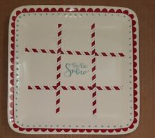 Plate Cookie / Treat Hallmark Tic Tac Snow 10 1/8