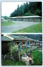 TOWNSEND, TN Tennessee ~ Wilson's HILLBILLY MOTEL & Restaurant c1950s Postcard picture