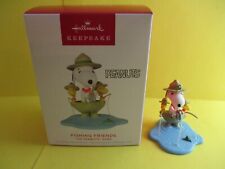 2022 Hallmark  Fishing Friends Peanuts Gang Beagle Scouts New but SDB w/ Price picture