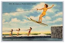 Postcard: FL Ski Jumping, Cypress Gardens, Florida - Unposted picture