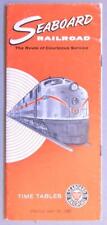 1966 Seaboard Railroad Time Tables Through the Heart of the South B9S3 picture