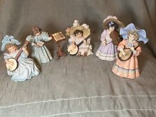 Musical Maud Humphrey Bogart Heirloom Tradition Figurines. Lot Of 5 picture