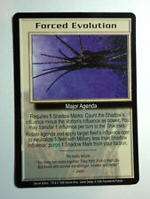 1998 BABYLON 5 CCG - DELUXE EDITION - RARE CARD - FORCED EVOLUTION picture