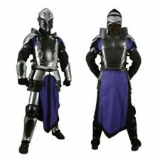 Armor Medieval Steel Larp Warrior Black Ice Full Suit Of Armor picture