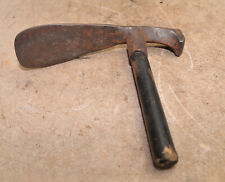 Rare antique cobblestone adze cooper paving hammer collectible early tool picture