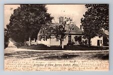 Oxford, MA-Massachusetts, Clara Barton Birthplace c1911, Vintage Postcard picture