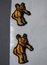 Pair Mini Bear Alignment Embroidered Iron On Uniform-Jacket Patch 1