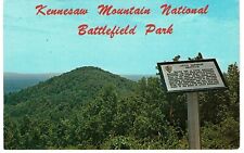 Vintage Kennesaw Mountain National Battlefield Park Georgia Postcard picture