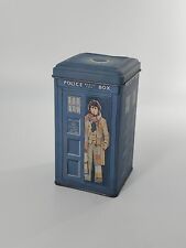 Vintage Tin Metal TARDIS BANK, 4th Doctor Tom BAKER, made in England picture