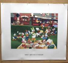 RARE DON WILLIAMS “DONALD'S FAMILY PICNIC AT DISNEYLAND” 73/200 2001 Scrooge picture