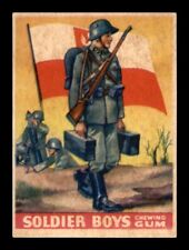1936 Goudey R142 Soldier Boys #12 Poland NM *e1 picture