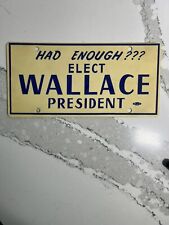1960’S Elect WALLACE President  picture