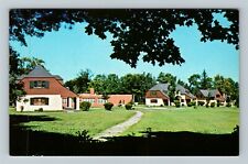 Lenox MA-Massachusetts Cranwell School Cottage Dorms Jesuits Vintage Postcard picture