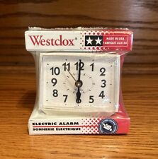 Westclox Vintage Electric Alarm Clock Bold II 22197 Made in USA  NEW picture