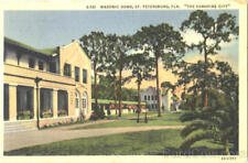1936 St. Petersburg,FL Masonic Home Pinellas County Florida Gulf Coast Card Co. picture