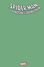 Spider-man Shadow Of Green Goblin #1 Green Blank Cvr Var Marvel Comic Book 2024 picture