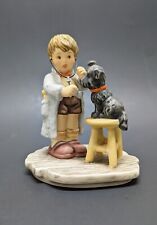 Vintage 1996 Goebel Berta Hummel The Doctor’s In Figurine BH 9 Boy Dog Medicine picture