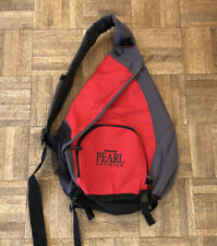 Red One Sling Backpack Kikkoman Pearl Soy Milk Miulti Pockets Unique RARE Find picture