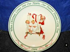 Hallmark Norman Rockwell Christmas 1984 Collectors plate, 