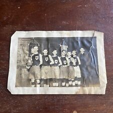 Antique College Basketball 1916 1917 Team Photograph KOKA NCAA Vintage Sports picture