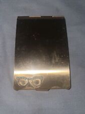 Vintage Goldtone Eyeglass Tissue Case with Tissues Cateye Glasses picture