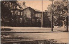 Collingswood, New Jersey Postcard COLLINGSWOOD HIGH SCHOOL Building View c1930s picture